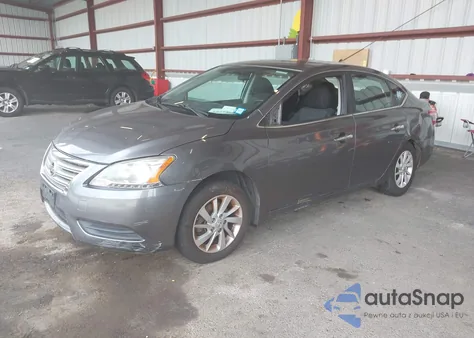 2015 Nissan Sentra Sv из США, поврежденный, VIN 3N1AB7AP8FY349444